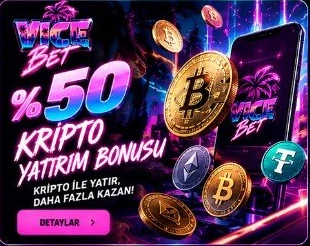 %50 Kripto Yatırım Bonusu
